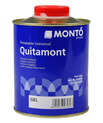 Quitamont gel material de pintura