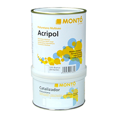 Acripol esmalte blanco satinado