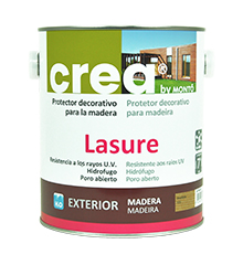 Crea lasure satinado de Montó