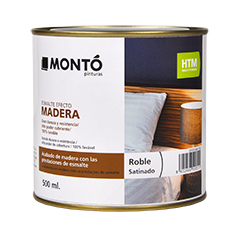 Esmalte efecto madera de montó