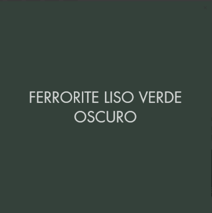 Ferrorite verde oscuro